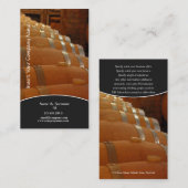 ビジネスプロフィールのワイナリーセラーのブドウ園のブドウ 名刺 (正面/裏面)