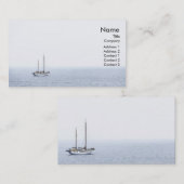 ビジネスプロフィールカードを"航海します" 名刺 (正面/裏面)