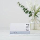 ビジネスプロフィールカードを"航海します" 名刺 (スタンド正面)