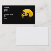 ビジネスプロフィールカード 名刺 (正面/裏面)