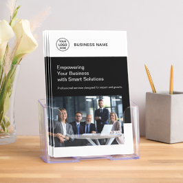 ビジネスプロフェッショナルカスタムロゴホワイトブラック