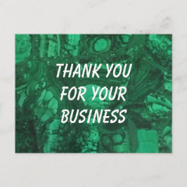 ビジネスプロフェッショナル向けグリーン販促「感謝」 ポストカード