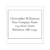 ビジネスプロフェッショナル白黒 セルフインキングスタンプ (デザイン)