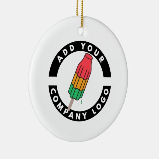 ビジネスプロモカスタムーションの追加 セラミックオーナメント (右)