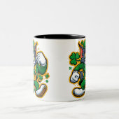 ビジネスプロモパーソナライズされたノロゴツートーン ツートーンマグカップ (中央)