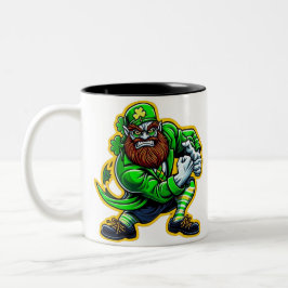 ビジネスプロモパーソナライズされたノロゴツートーン ツートーンマグカップ