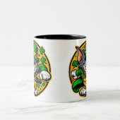 ビジネスプロモパーソナライズされたノロゴツートーン ツートーンマグカップ (中央)