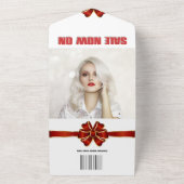 ビジネスプロモーションの景品アイディアDIYフォトロゴ オールインワン招待状 (外側)