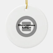 ビジネスプロモーション(個人化して下さい) セラミックオーナメント (正面)