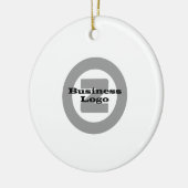 ビジネスプロモーション(個人化して下さい) セラミックオーナメント (左)