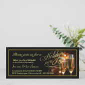 ビジネスホリエレガントデーパーティ招待状 招待状 (スタンド正面)