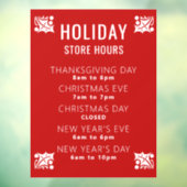 ビジネスホリデーストアアワーズレッドデコセパレーションカスタム ウィンドウサイン (シート3)