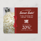 ビジネスホリデーセールプロモーションはがき ポストカード (正面)