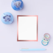 ビジネスホワイト(ピンク縁ど) チラシ (シングル)