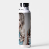 ビジネスボスの追加フォト名q r rコード文字 ウォーターボトル (右面)