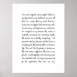 ビジネスマインドセットオフィスマントラ ポスター