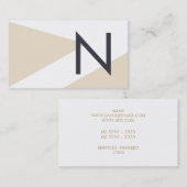 ビジネスマネジメントコンサルタント名刺 名刺 (正面/裏面)