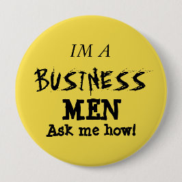 ビジネスマンだ 缶バッジ