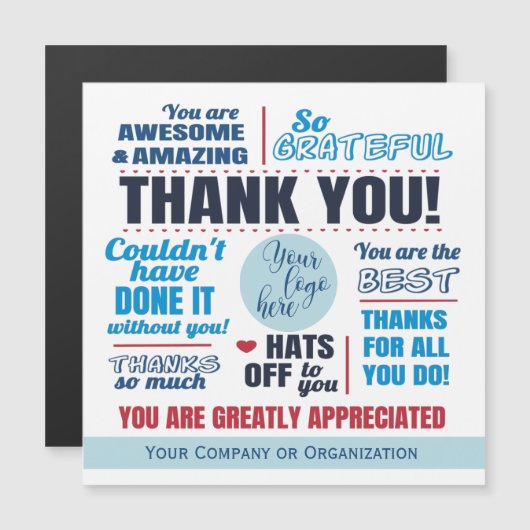 ビジネスマンに感謝 (正面/裏面)