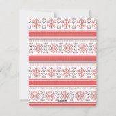 ビジネスマンのクリスマス祝い シーズンカード (裏面)