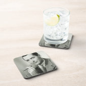 ビジネスマンの喫煙のシガー コースター (右側)