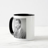 ビジネスマンの飲むビール マグカップ (正面左)