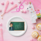 ビジネスマン提示紙プレート ペーパープレート (パーティー)