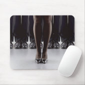 ビジネスマン用のボス(女性) マウスパッド (マウス)