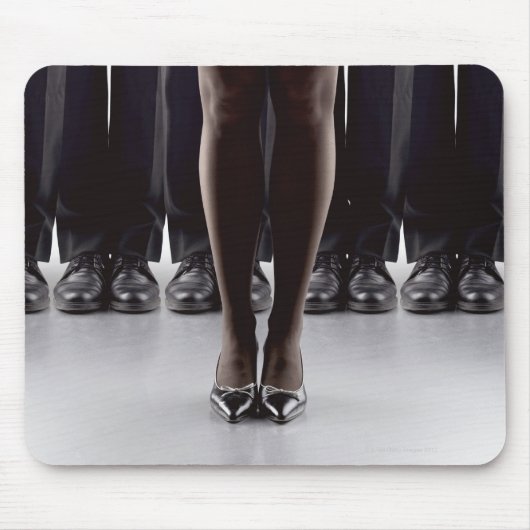 ビジネスマン用のボス(女性) マウスパッド (正面)