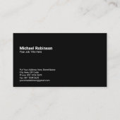 ビジネスマン登山階段 | 概念 | 概念 名刺 (裏面)