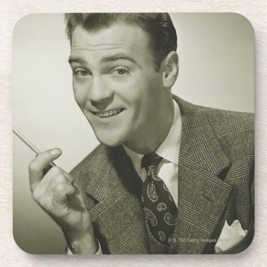 ビジネスマン コースター (正面)