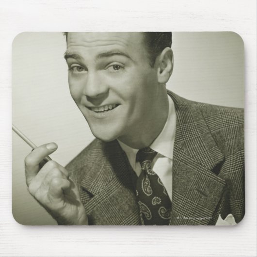 ビジネスマン マウスパッド (正面)