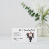 「ビジネスマン」名刺 名刺 (スタンド正面)