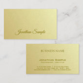ビジネスマンCEO雇用主マネージャエレガントラグジュアリー 名刺 (正面/裏面)