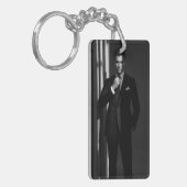 ビジネスマンKeychain Men's Gift for Labor Day キーホルダー (正面左)