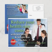 ビジネスマーケティングはがき ポストカード (正面/裏面)