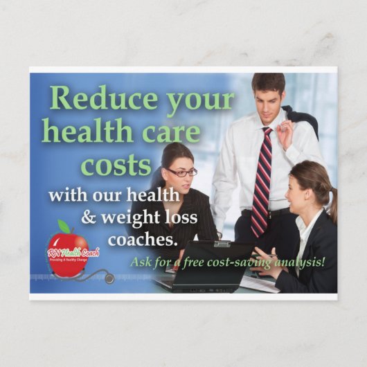 ビジネスマーケティングはがき ポストカード (正面)