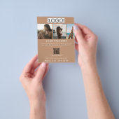 ビジネスマーケティングタンニングサロンスプレータン美しい チラシ (手)