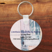 ビジネスマーケティングパーソナライズされたロゴ キーホルダー (正面)