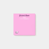 ビジネスマーケティングパーソナライズされた項目 ポストイット (正面)