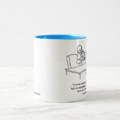 ビジネスマーケティングユーモアマグ ツートーンマグカップ (中央)