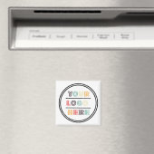 ビジネスマーケティング用カスタムロゴマグネット マグネット (インサイチュ (食洗機))