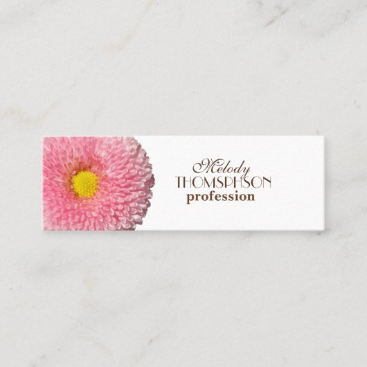 ビジネスミニマルカード スキニー名刺 (正面)