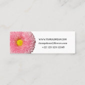 ビジネスミニマルカード スキニー名刺 (裏面)