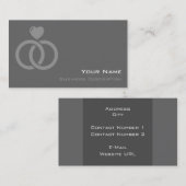 ビジネスミニマルカード 名刺 (正面/裏面)