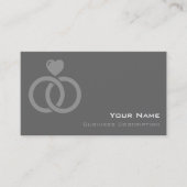 ビジネスミニマルカード 名刺 (正面)