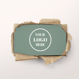 ビジネスミニマルロゴサークルプロフェッショナル緑 名刺