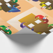 ビジネスミーティング ラッピングペーパー