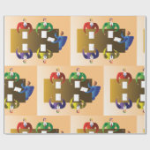 ビジネスミーティング ラッピングペーパー (フラット)