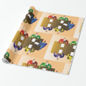 ビジネスミーティング ラッピングペーパー (アンロールド)